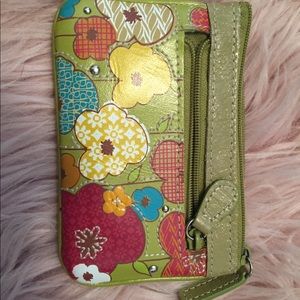 Flower print Fossil wallet